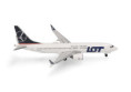 Herpa Wings	LOT Polish Airlines Boeing 737 Max 8 – SP-LVA
